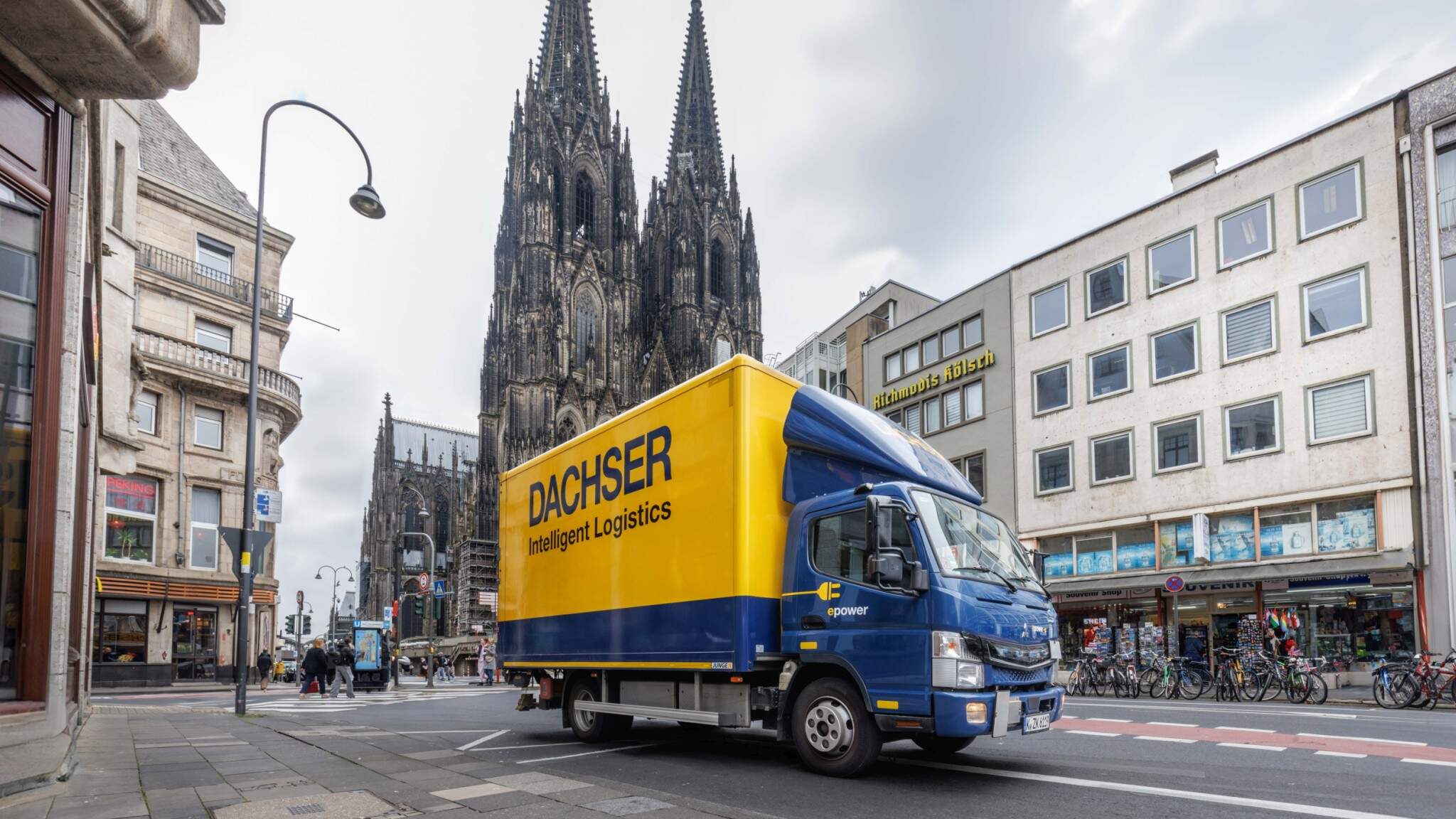Des camions électriques supplémentaires pour le centre-ville de Cologne. Des camions électriques supplémentaires pour le centre-ville de Cologne.