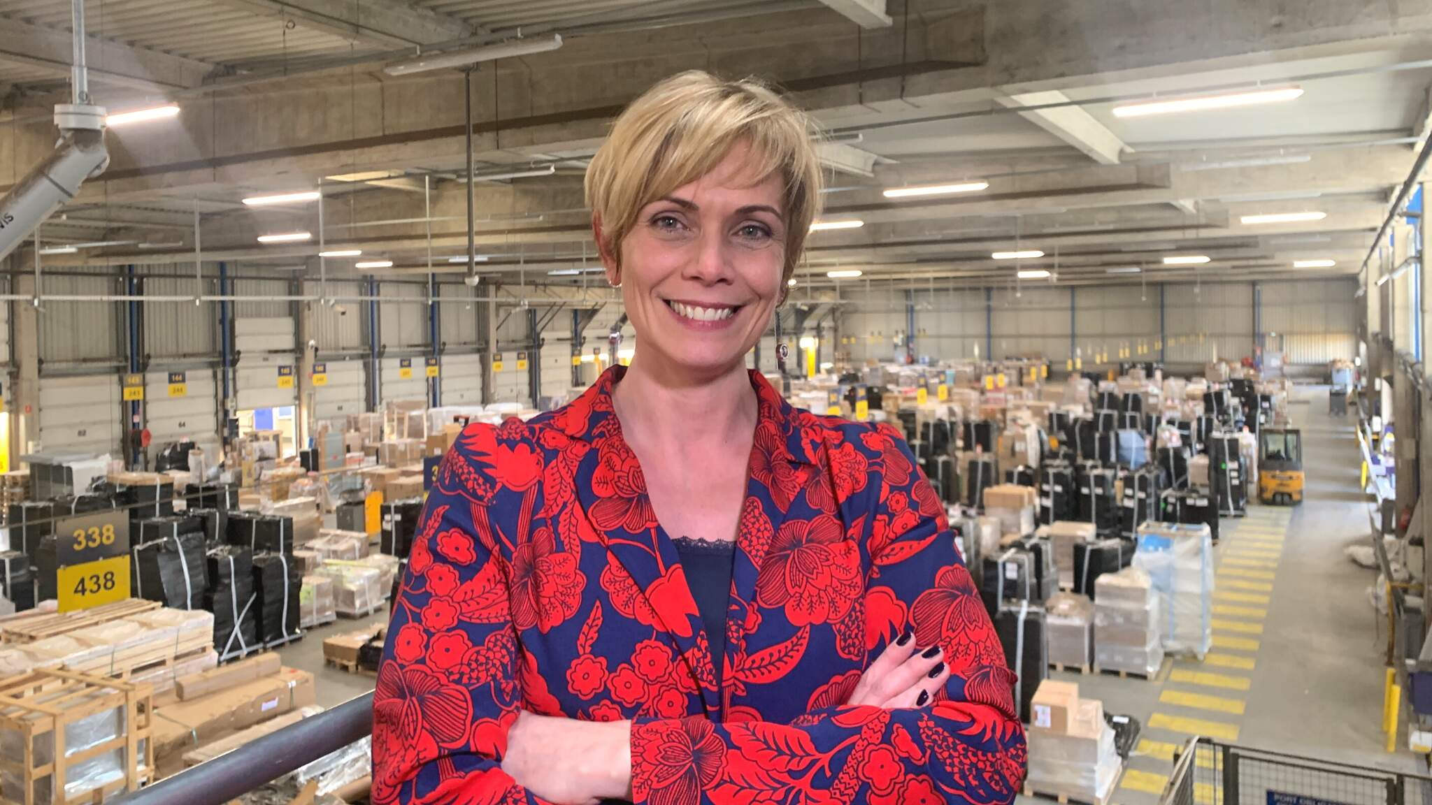 Alice Hance, Branch Manager de l’agence de transport DACHSER Villeparisis Alice Hance, Branch Manager de l’agence de transport DACHSER Villeparisis