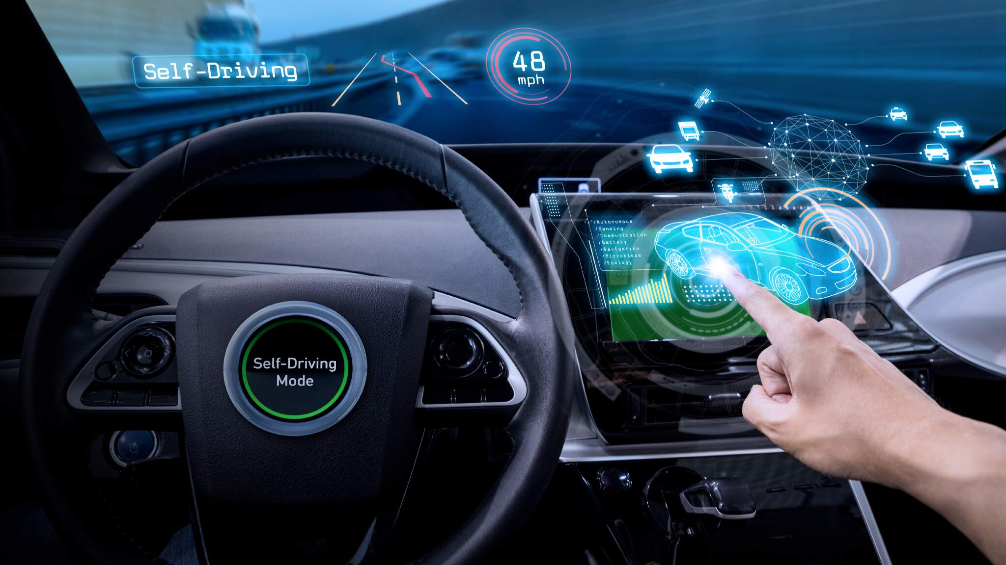 La conduite autonome sur route. La conduite autonome sur route.