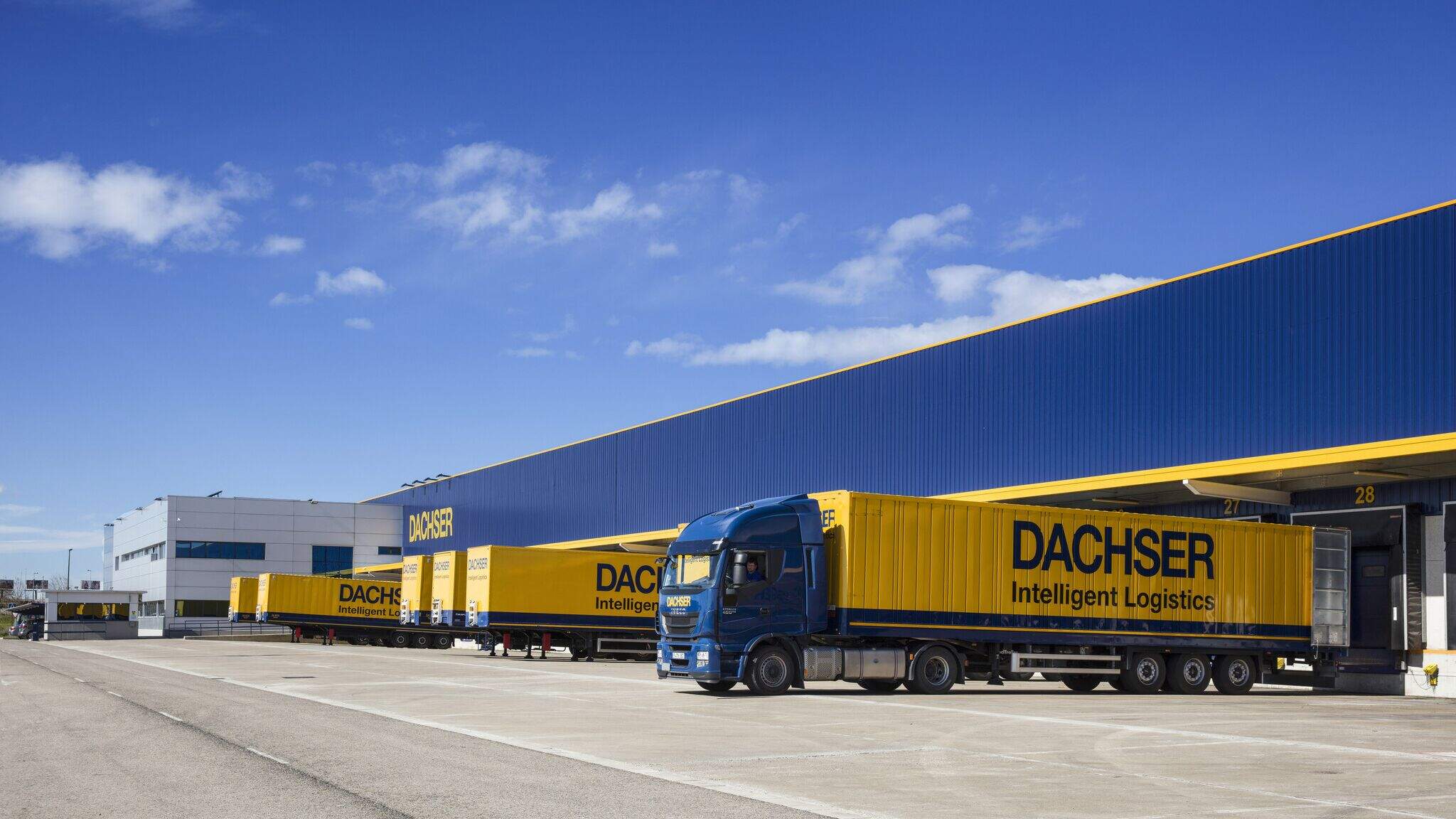 Nouveau centre logistique DACHSER &agrave; Victoria-Gasteiz, en Espagne.
 