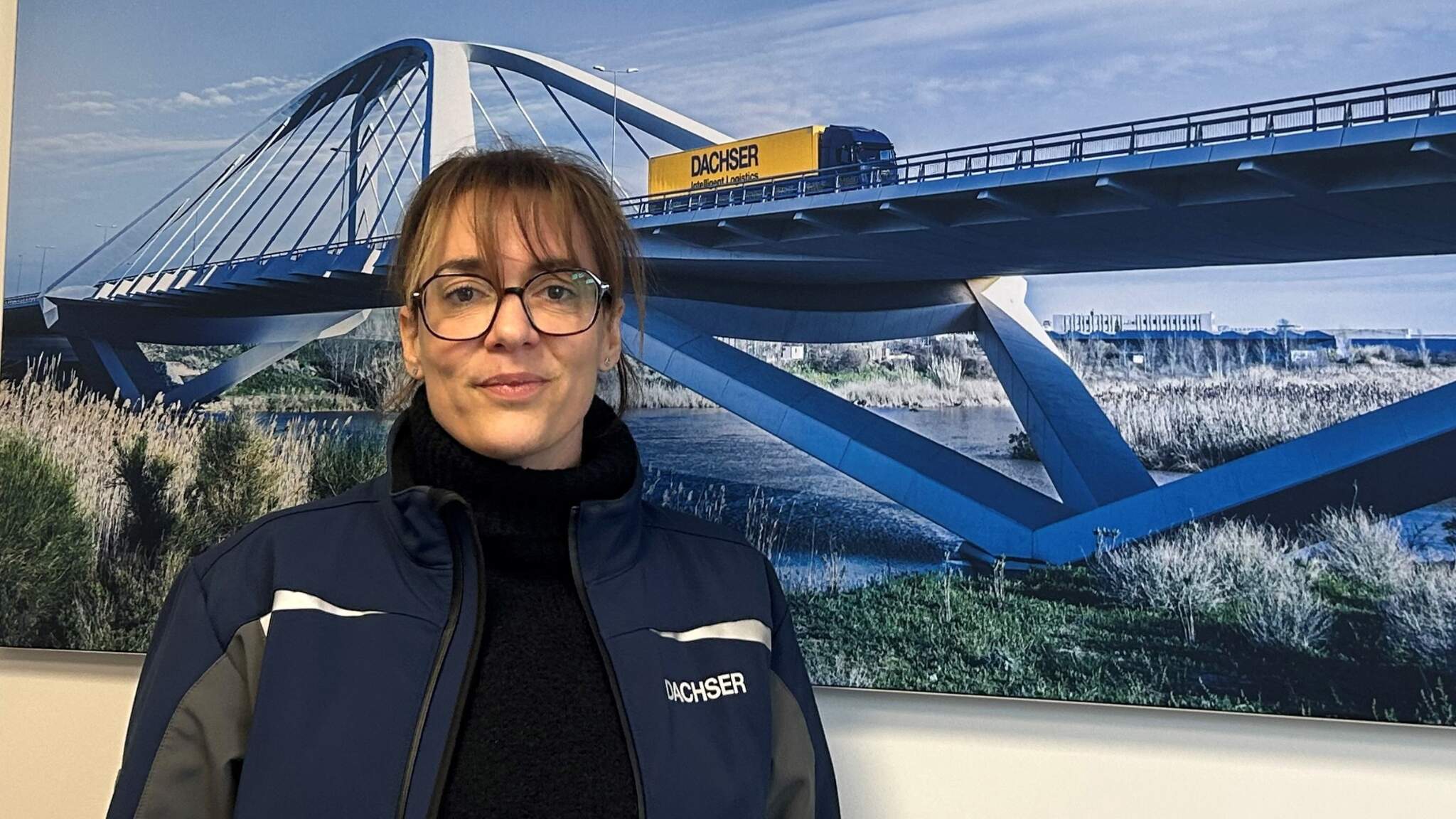 Emilie Bion, Responsable Camionnage &agrave; DACHSER Wissous