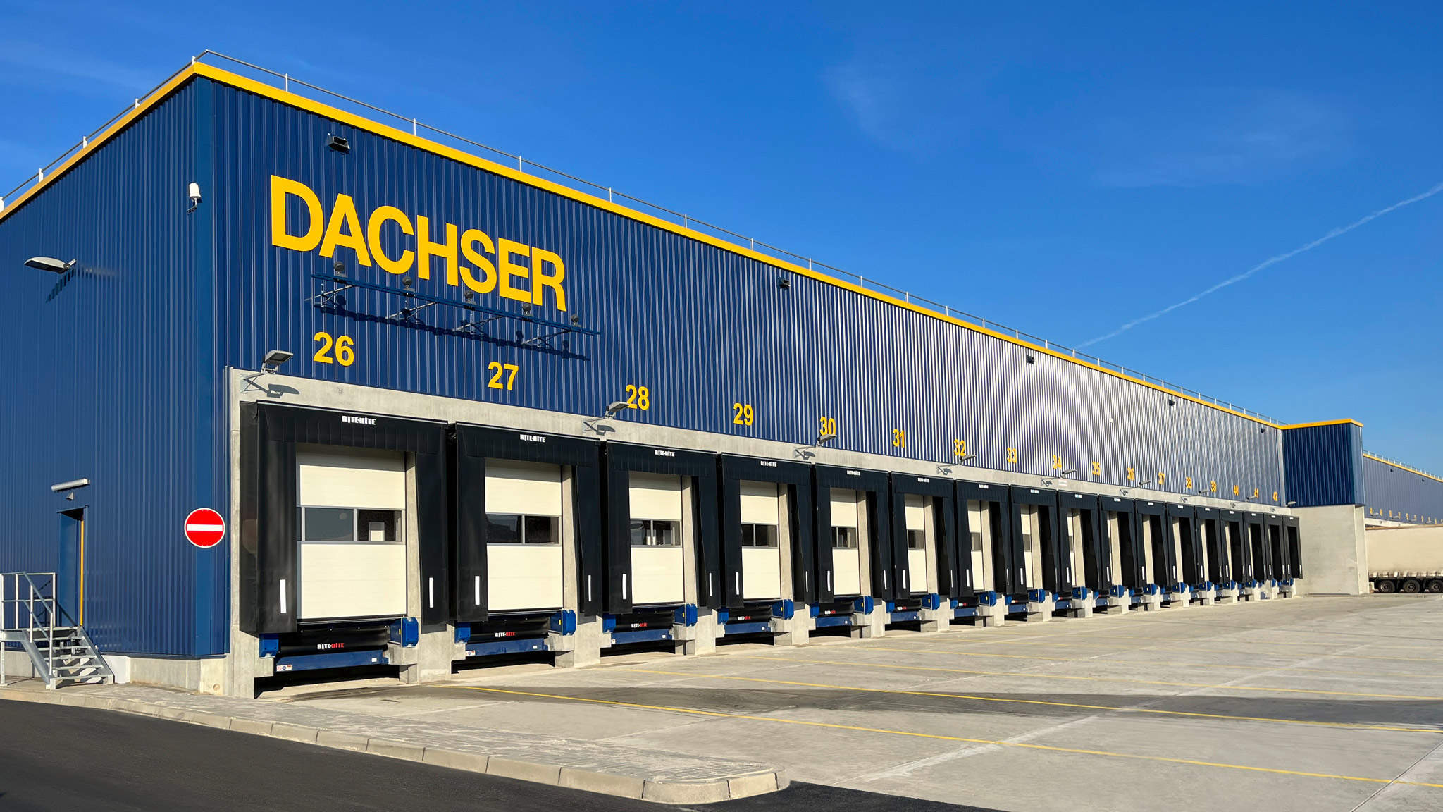 Entrepôt logistique DACHSER Brême Entrepôt logistique DACHSER Brême