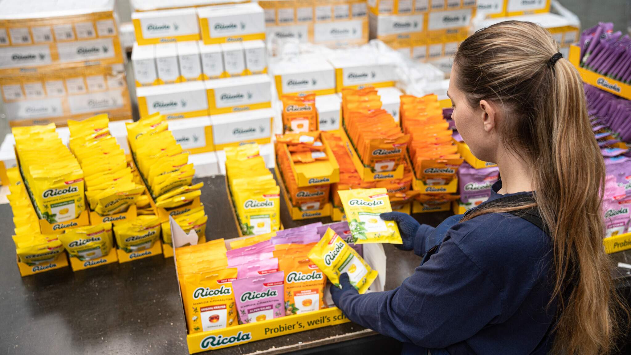 Une logistique bien optimis&eacute;e pour Chupa Chups, Ricola et Cie.