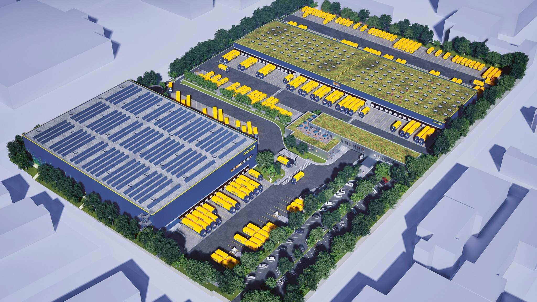 DACHSER a inaugur&eacute; un nouveau centre logistique ultramoderne &agrave; Unna : un mod&egrave;le concret pour les sites logistiques du futur.
